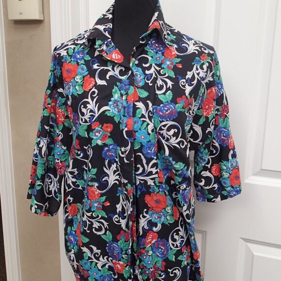 Connections Related Separates Button Up Shirt Size Large 16/18 - Picture 1 of 5